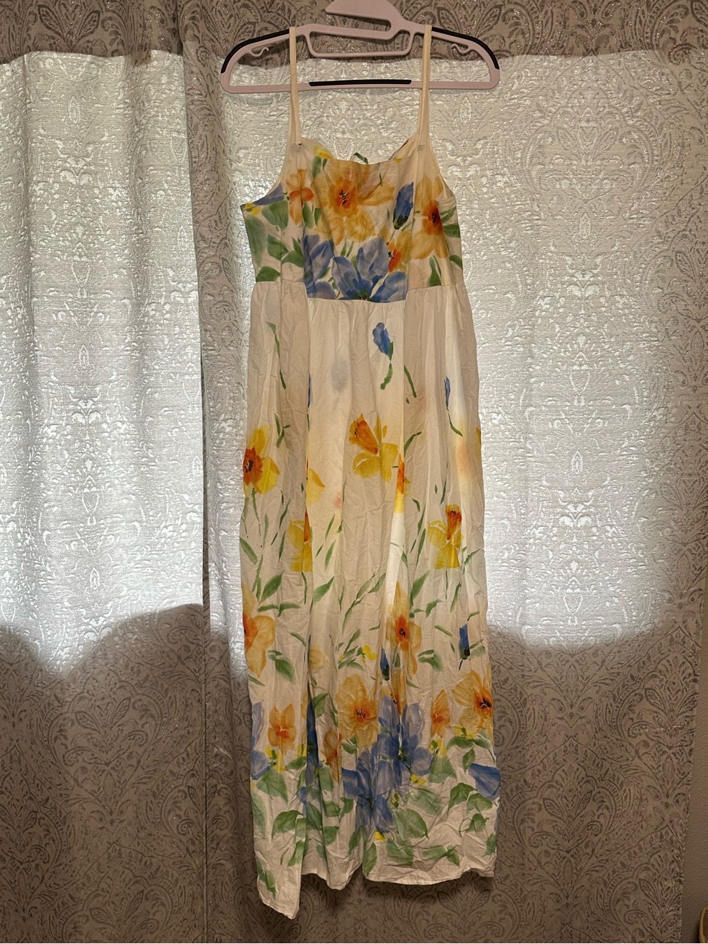 Vintage 90s/Y2K Victoria's Secret White Floral Dress